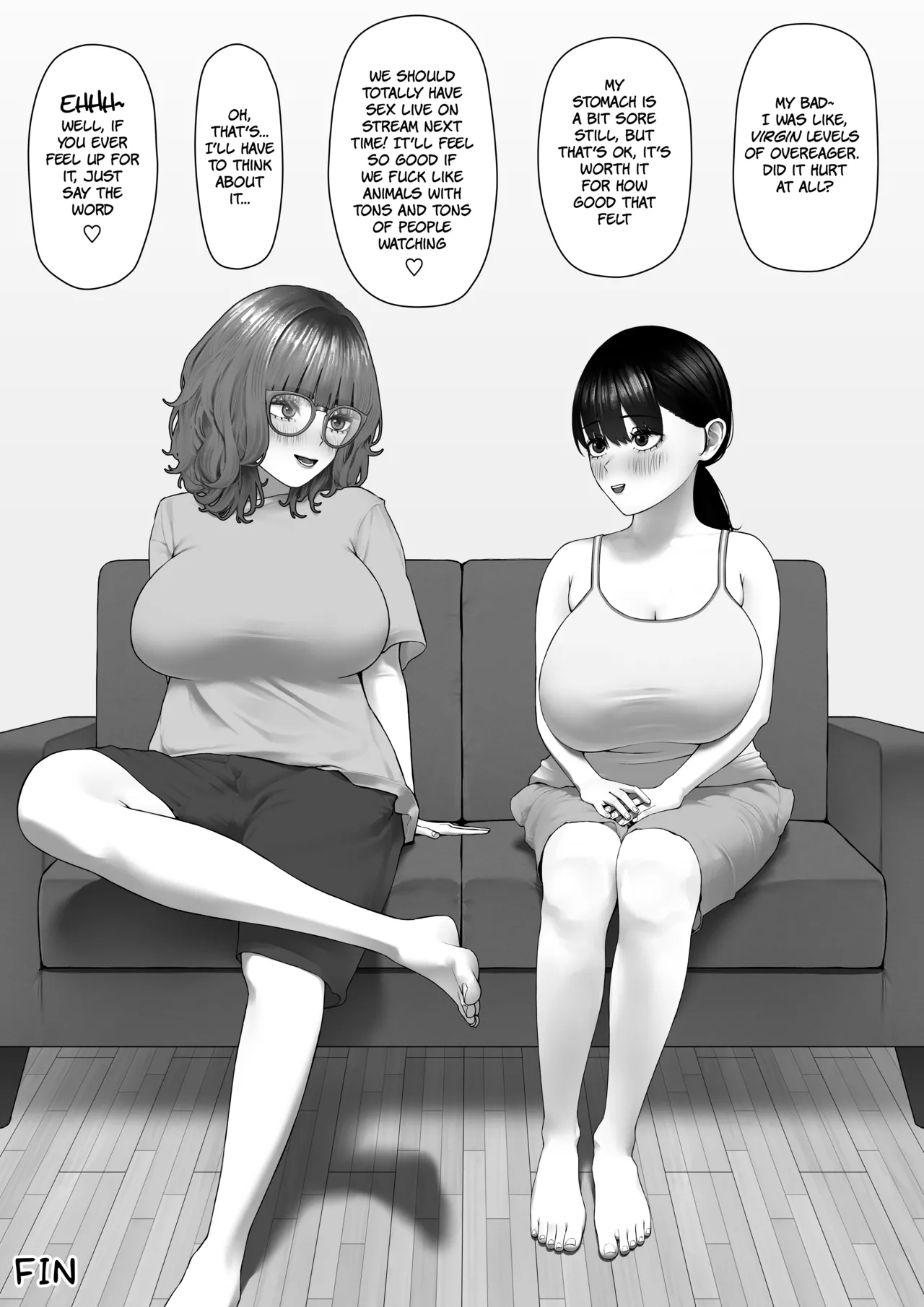 Hentai Manga Comic-Can you satisfy this 30cm super strong futanari dick until he runs out of semen?-Read-39